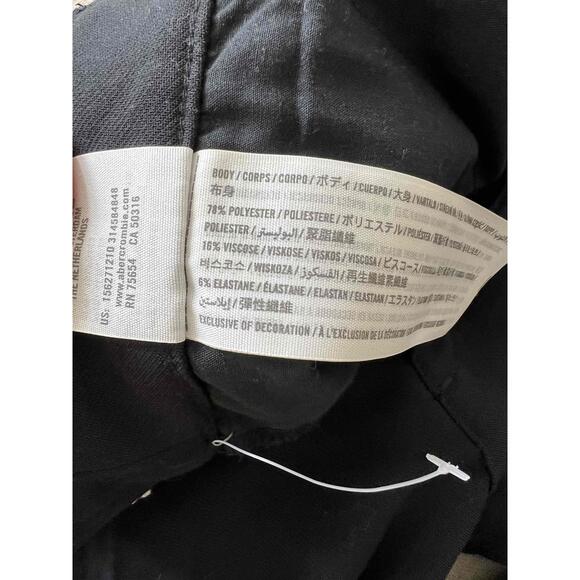 Abercrombie Fitch Womens Black Side Pockets Dress Pants Size XXS - Picture 5 of 6
